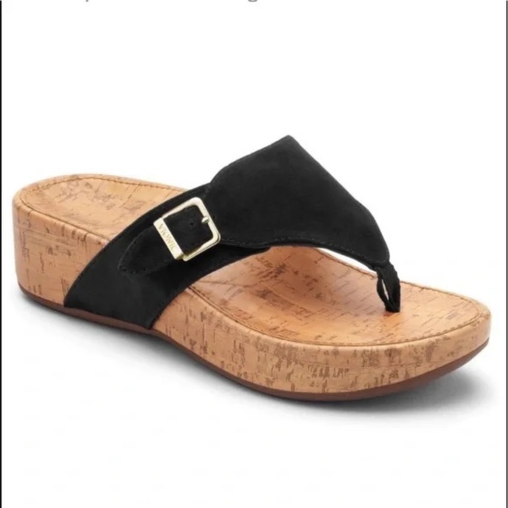 Final Price 💥 VIONIC Marbella Cork Platform Thong Sandals Size 10